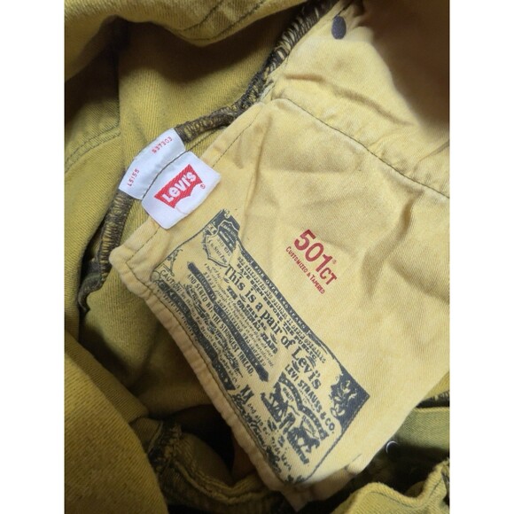 Levi's 501 CT  Big & Tall Men’s W44 L32 Customized  & Tapered  Buttonfly Jeans - Picture 6 of 10